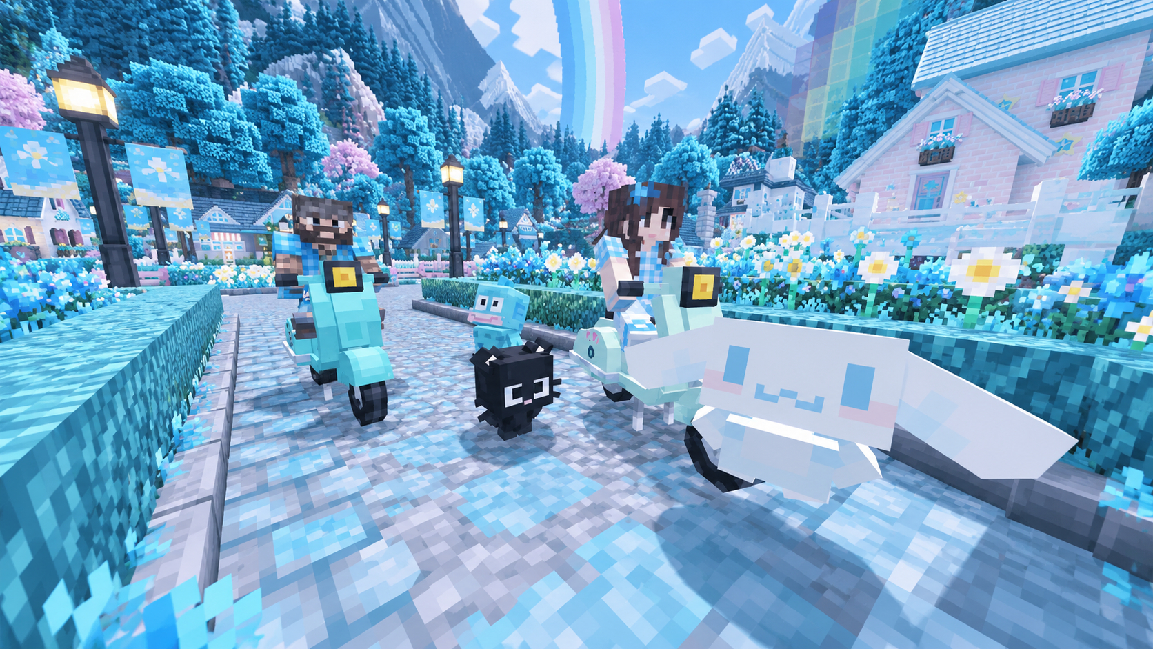 Server scenery